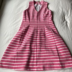 Lilly Pulitzer xs dress. Pink and white. Knee length. Sleeveless